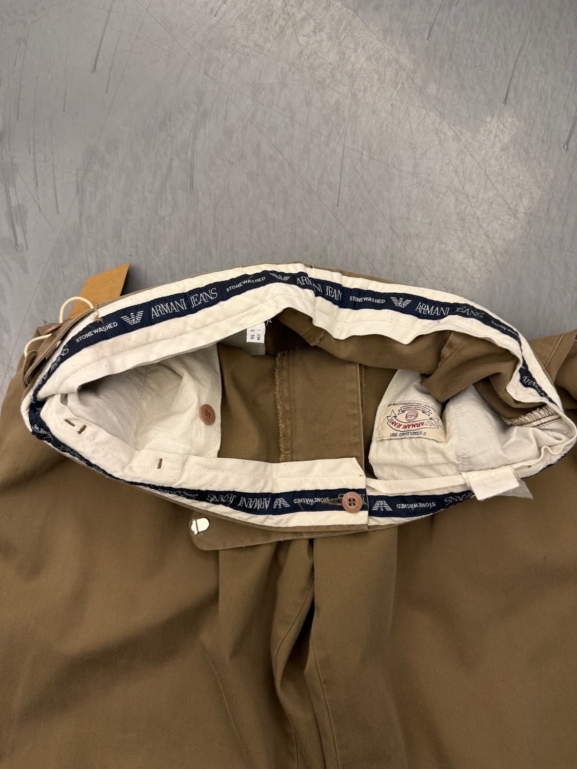 VINTAGE ARMANI JEANS WIDE 아르마니 와이드팬츠 상품이미지3