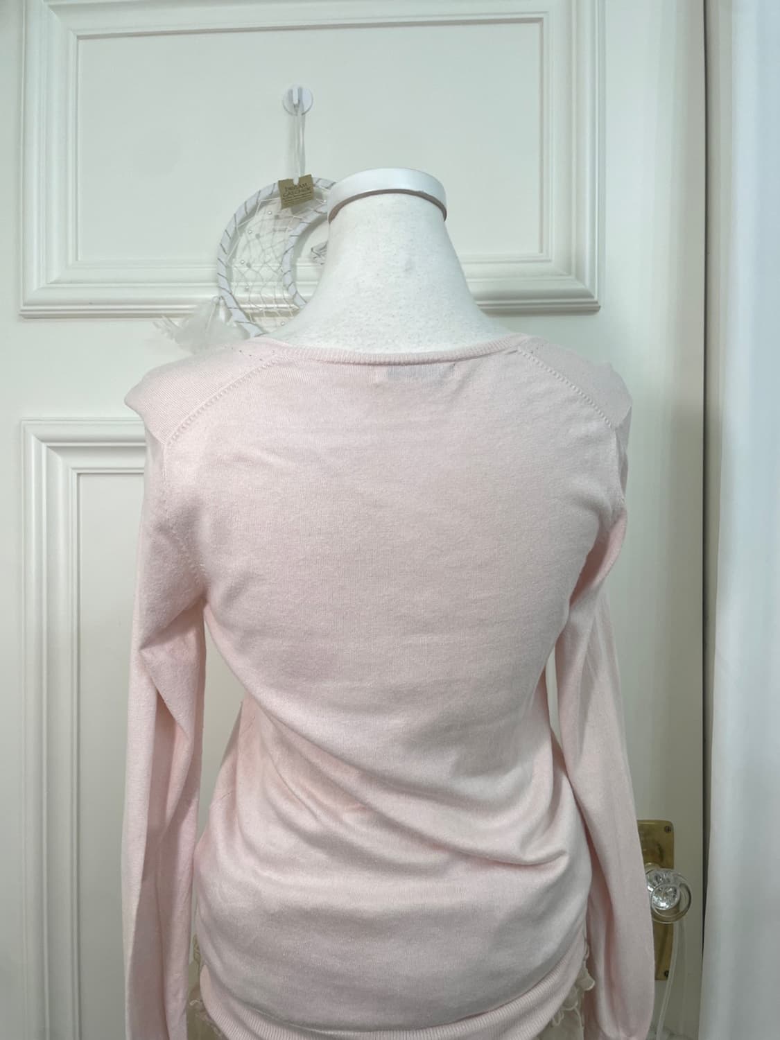 strawberry pink long sleeve cardigan 상품이미지4