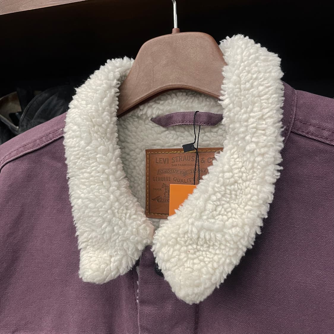 리바이스 프리미엄 타입2 쉐르파 데님 트러커 자켓 상품이미지3