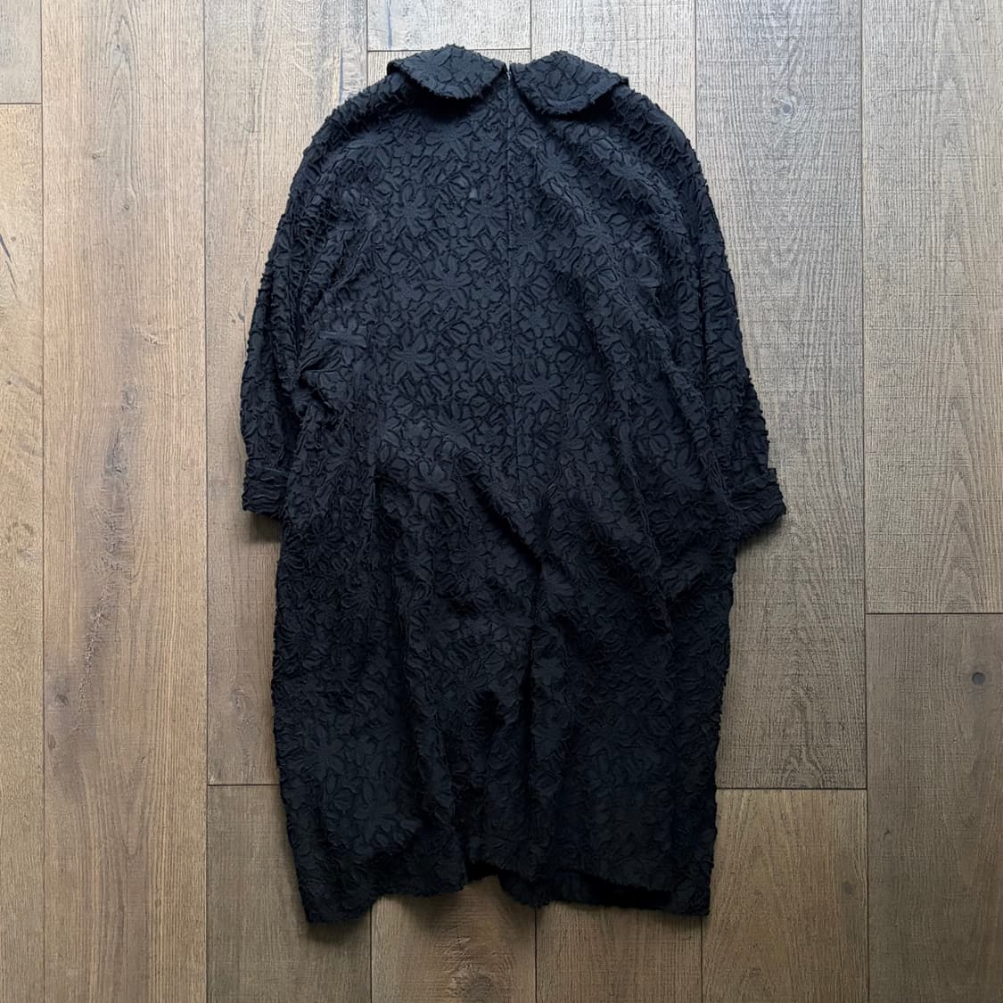 Tulle Hairy Floral Wide Dress 상품이미지8