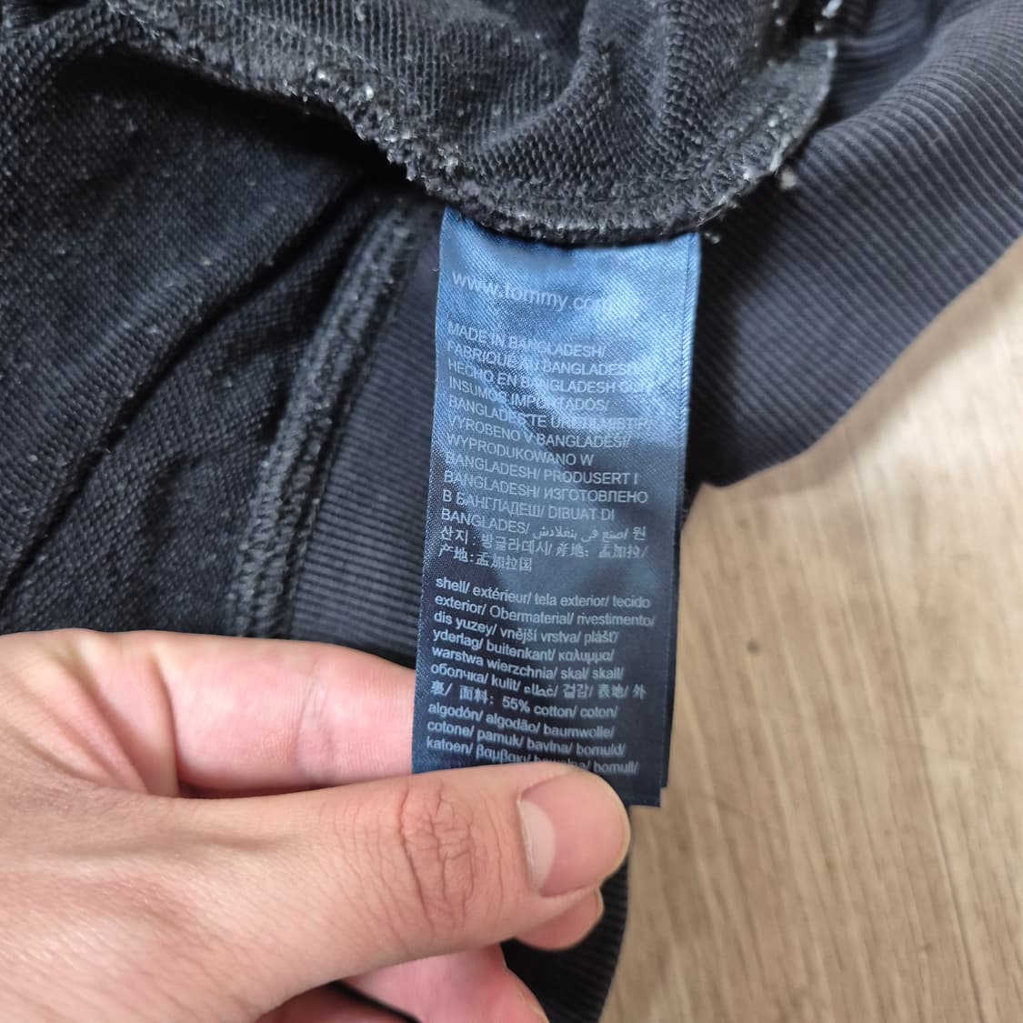 타미힐피거 진스 미니플래그 맨투맨 상품이미지6