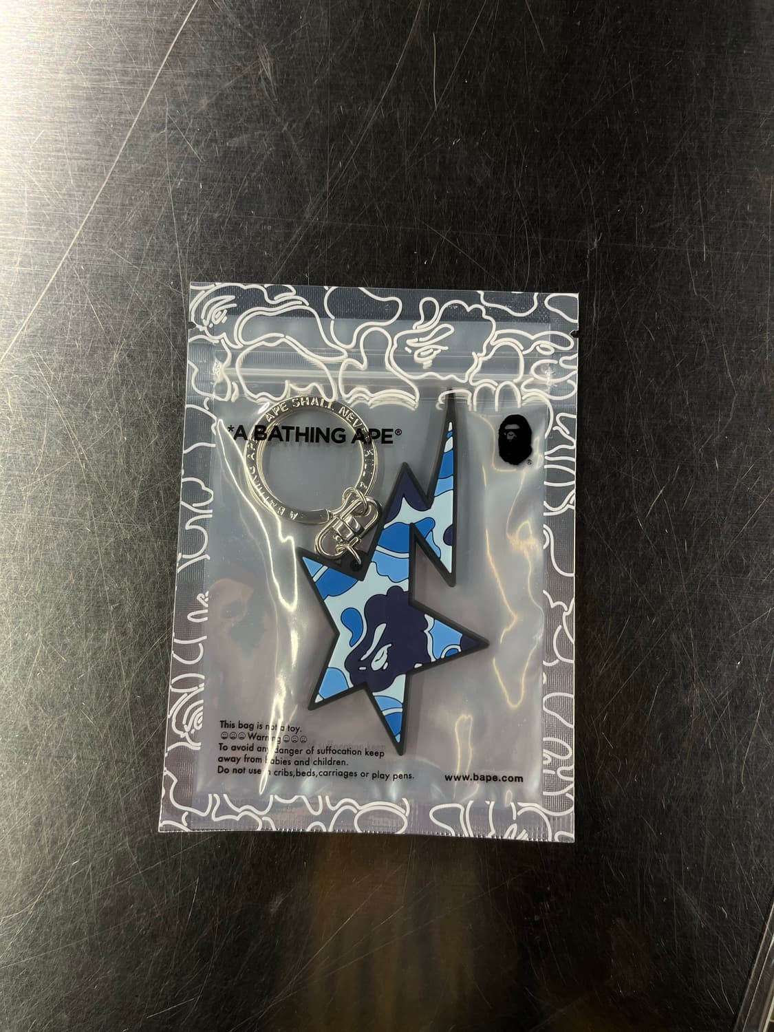 새상풉 베이프 스타키링 블루카모 상품이미지1