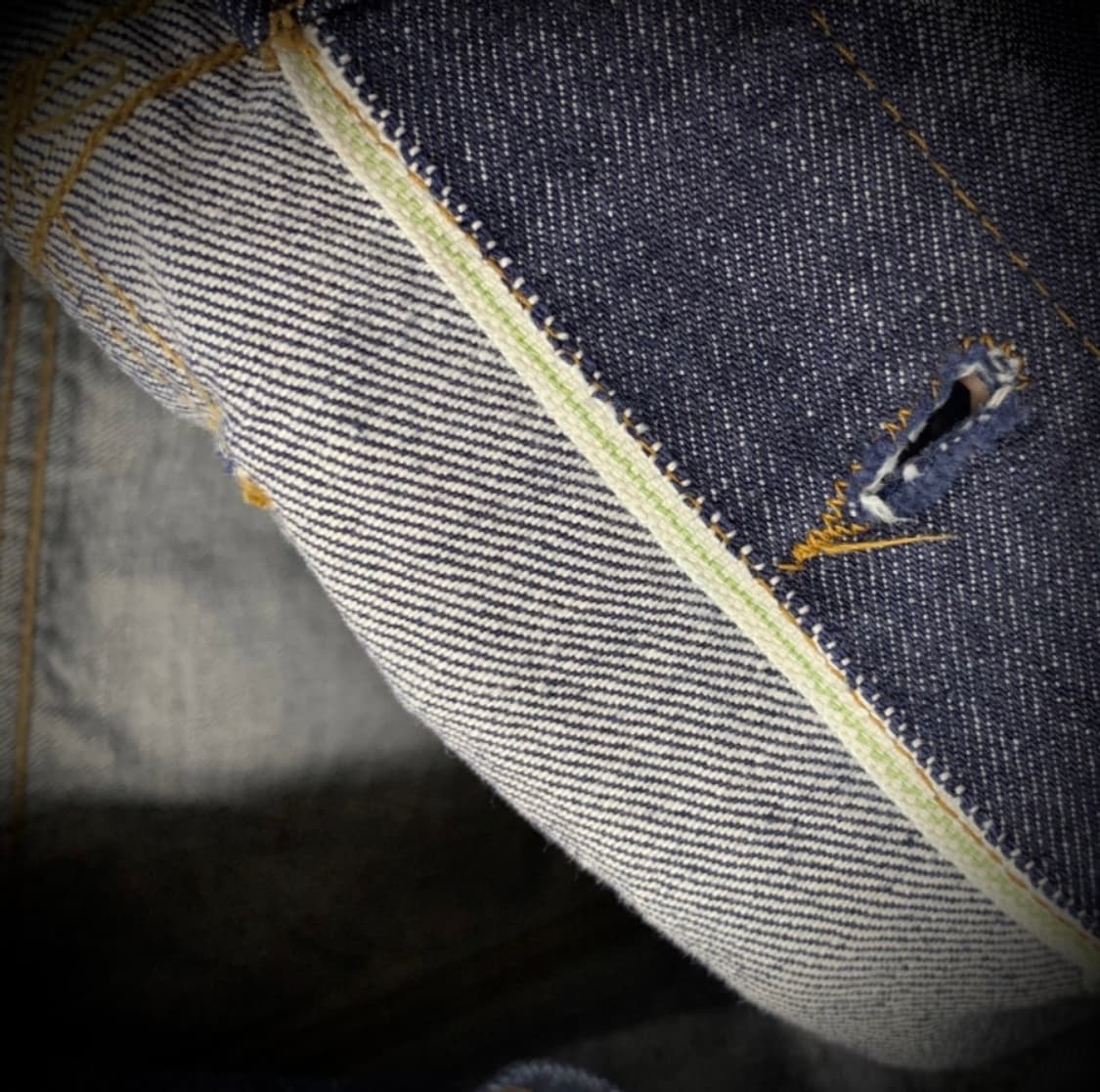 70s Sears Roebucks Selvedge Denim Jacket 상품이미지6