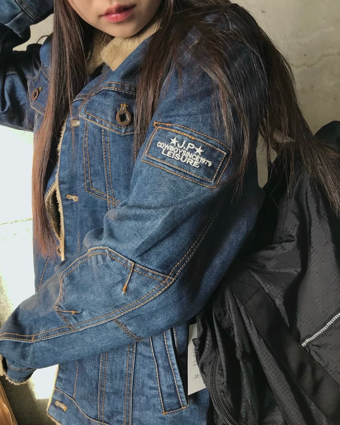 보아 안감 데님자켓  상품이미지3