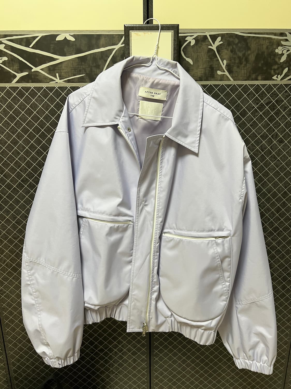 애프터프레이 23ss 나일론 블루종자켓 상품이미지5