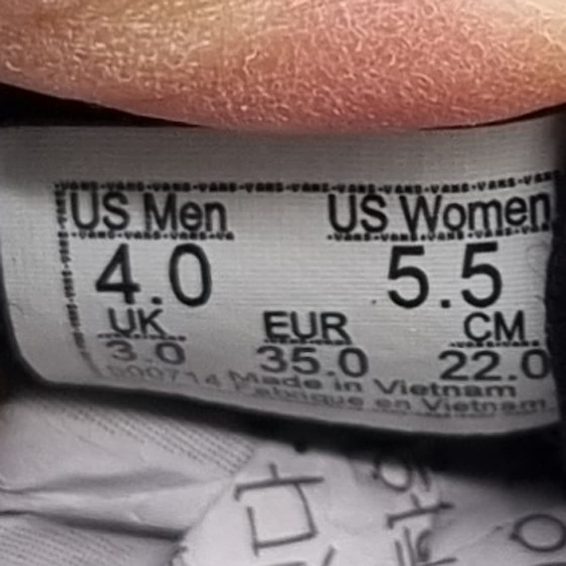 반스 어센틱 애너하임 스니커즈 220 상품이미지6