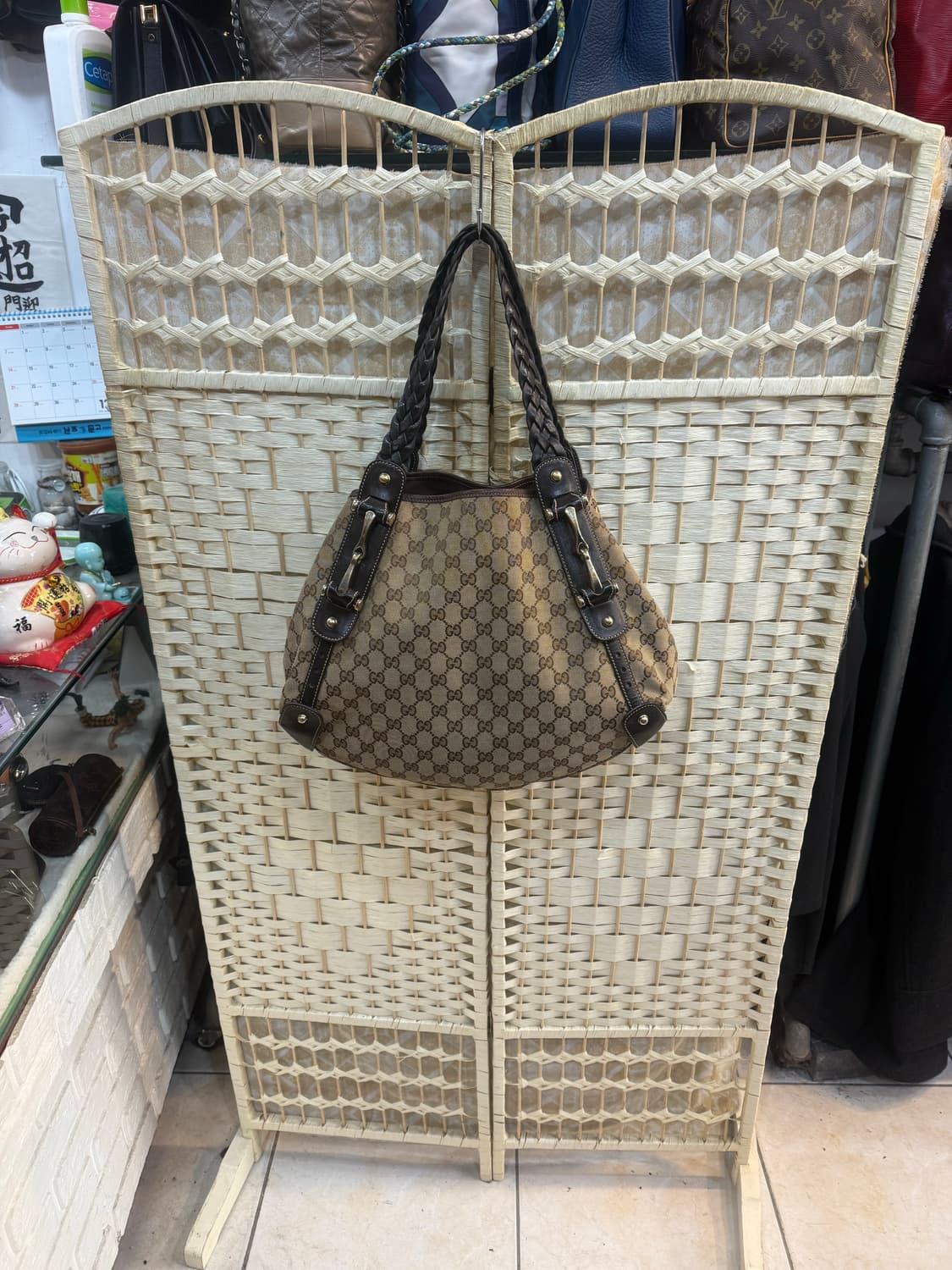 정품 구찌 자가드 호스빗 숄더백 팝니다 상품이미지1