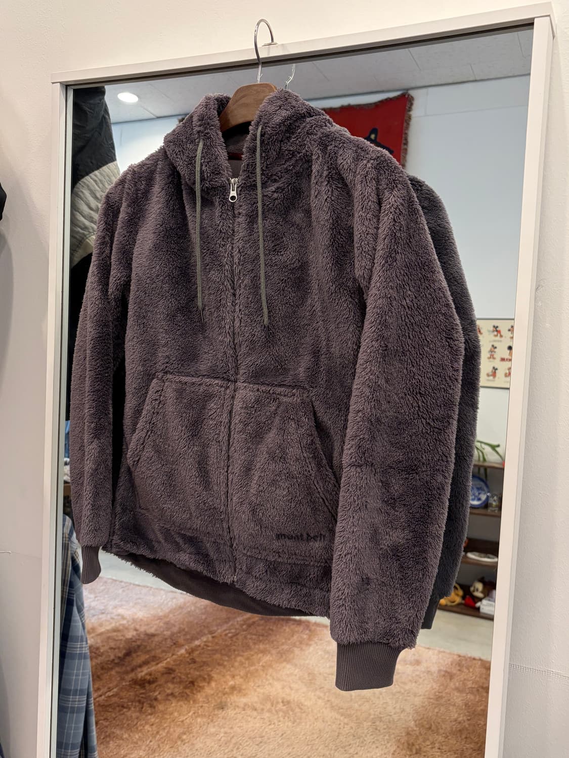 Montbell 몽벨 플리스 후드 집업 상품이미지1