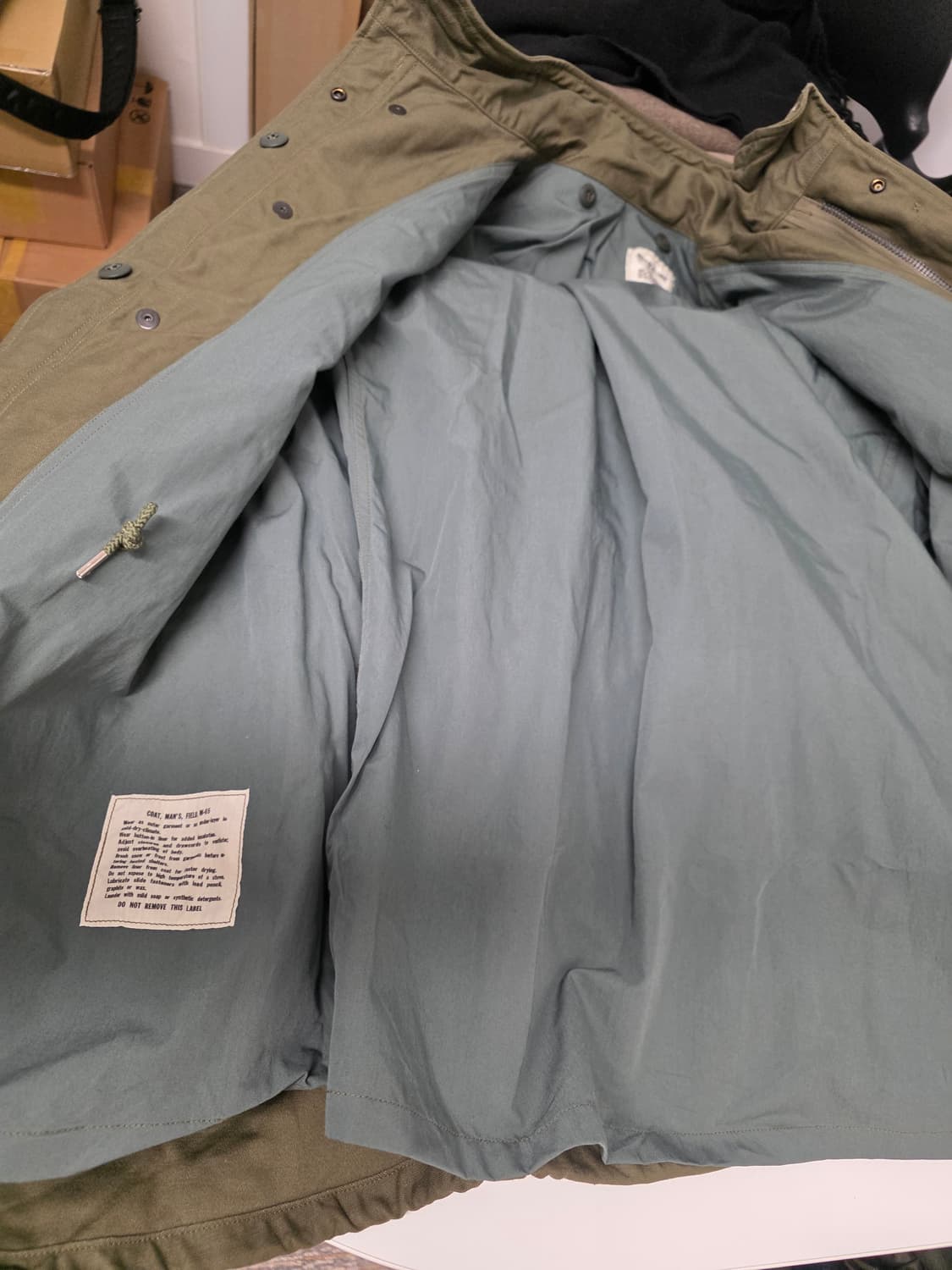 버즈릭슨 M65 필드자켓 새제풍 상품이미지4