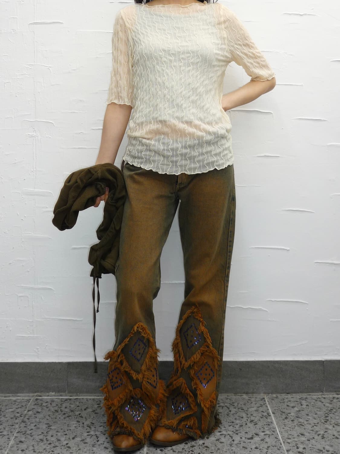 sheer wave tee  상품이미지5