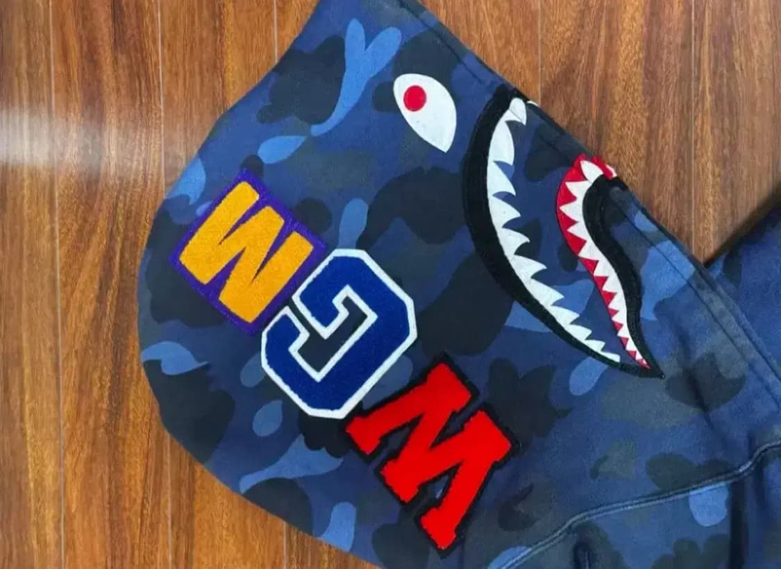 베이프 청계 후드집업xl 상품이미지2