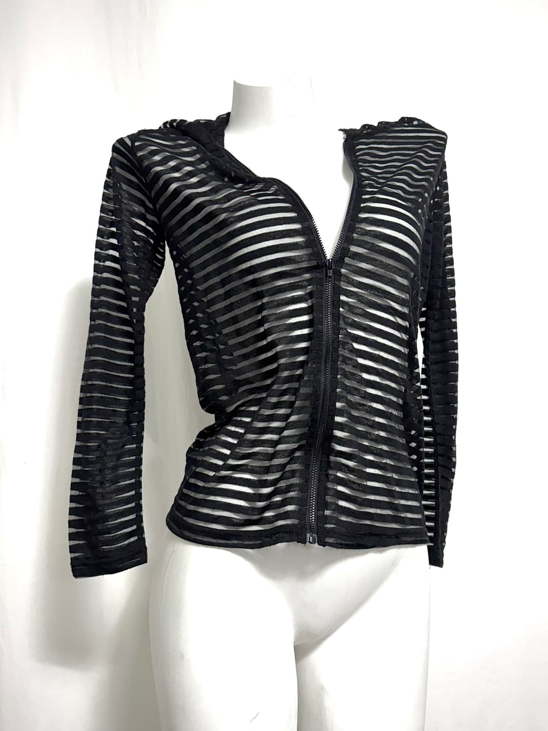 Stripe hoodie zip up 상품이미지1