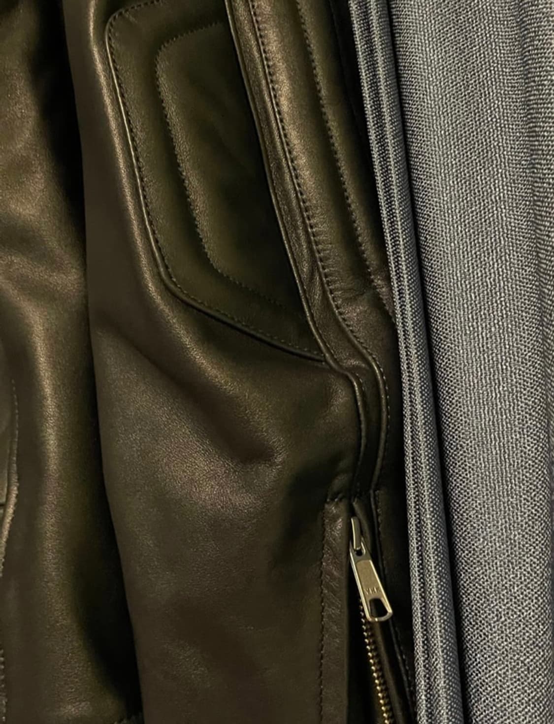 kadoya 카도야 레더 바이커 레이싱 자켓 상품이미지4