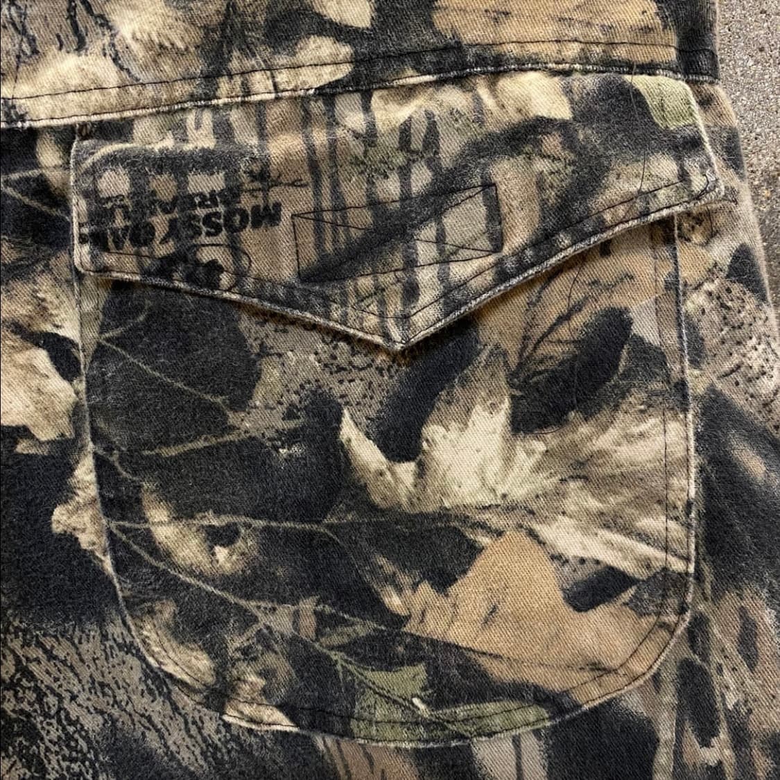 90s made in USA 리얼트리 헌팅 카고 반바지 상품이미지8