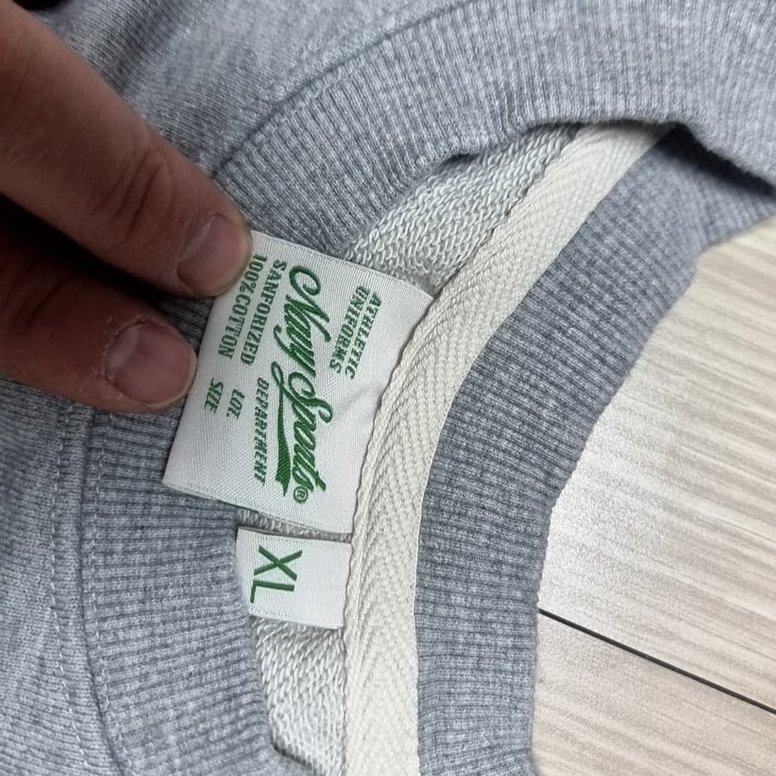 아웃스탠딩 U.S. 에어포스 맨투맨 그레이(xl) 상품이미지3