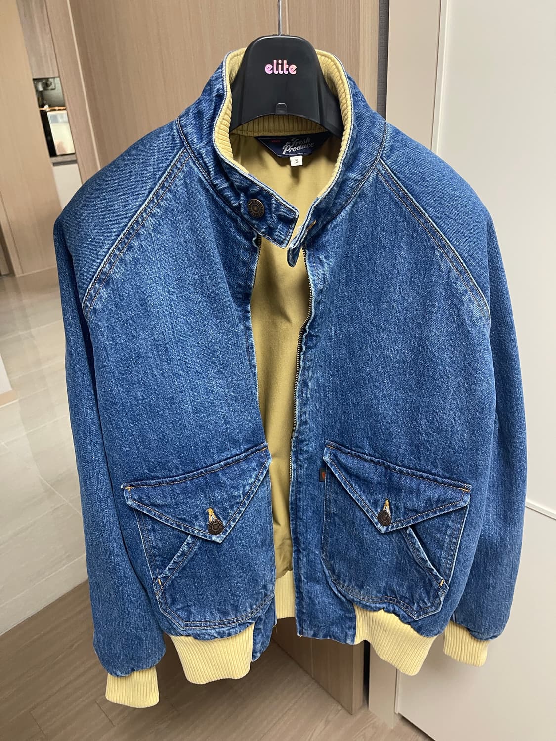 리바이스빈티지클로딩(LVC) Fresh produce 봄버 자켓 상품이미지4