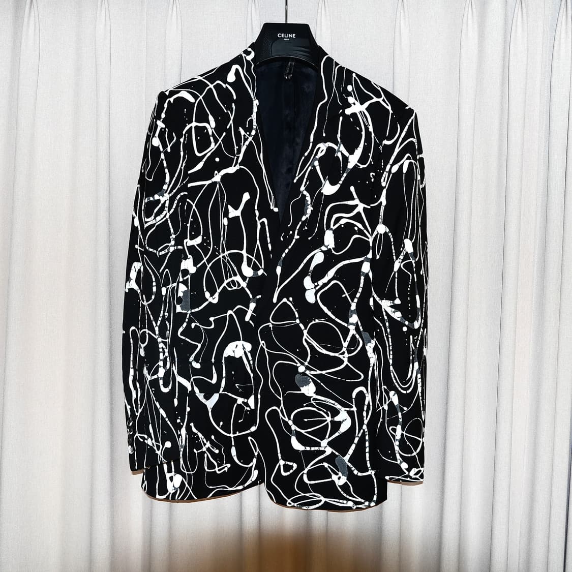 디올옴므 07AW 페인트 블레이저 상품이미지4