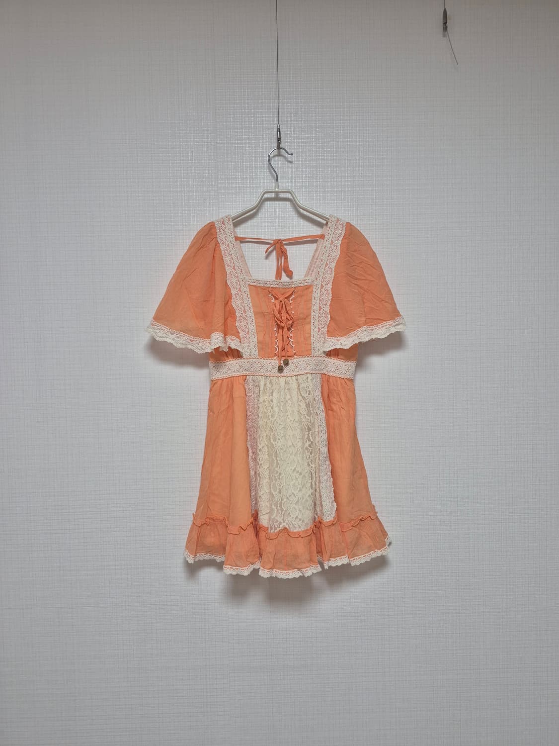 리즈리사 라떼갸루 러블리 오렌지 원피스 상품이미지1