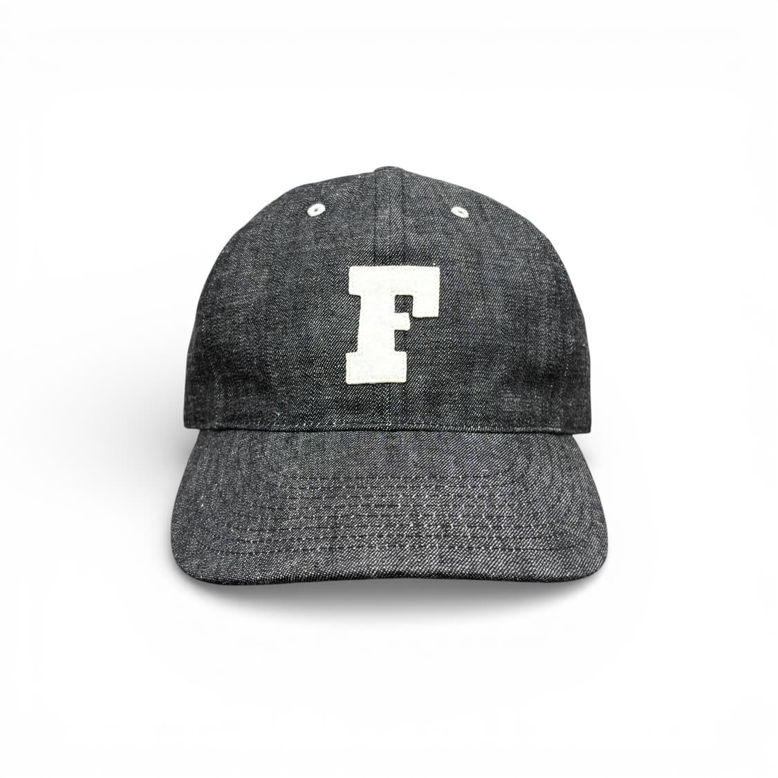 풀카운트 6패널 데님 베이스볼 'F' 캡 상품이미지1