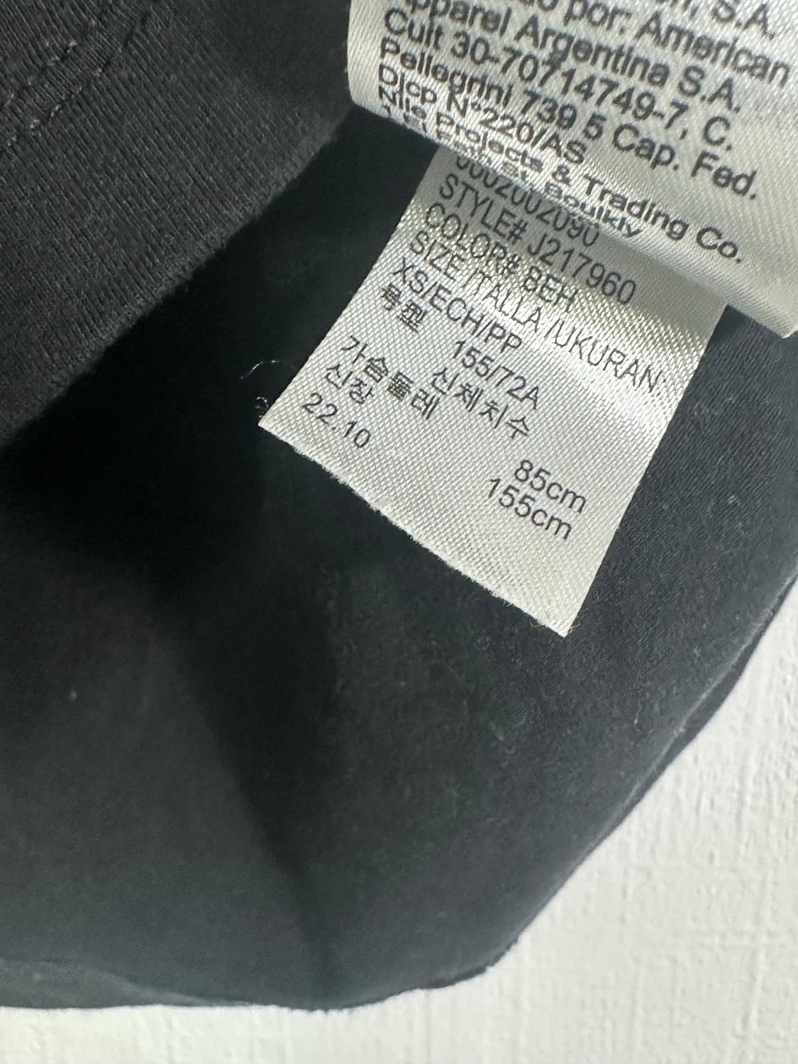 캘빈클라인 슬림핏 반팔 xs 상품이미지5