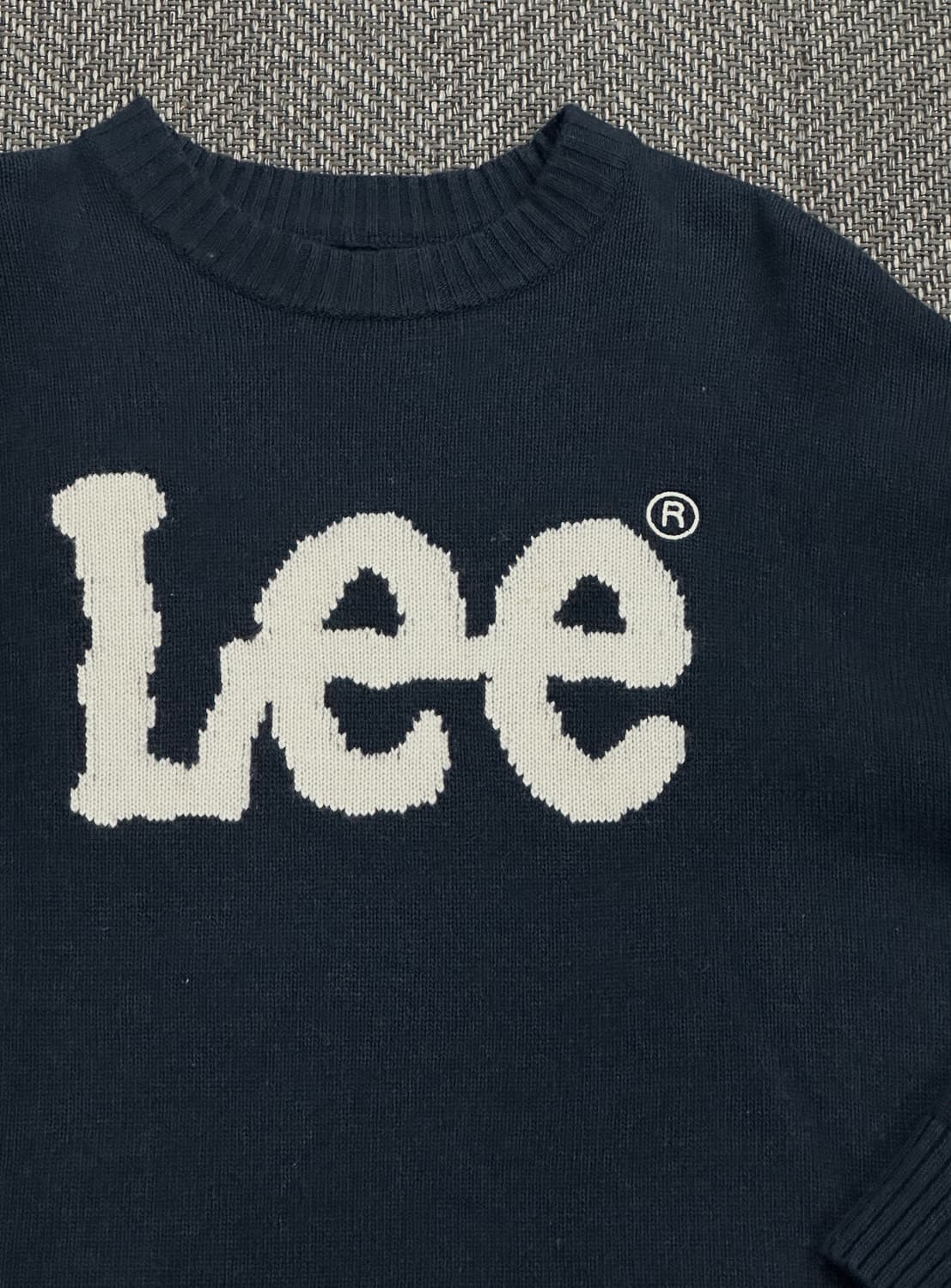 LEE 니트 네이비 상품이미지5