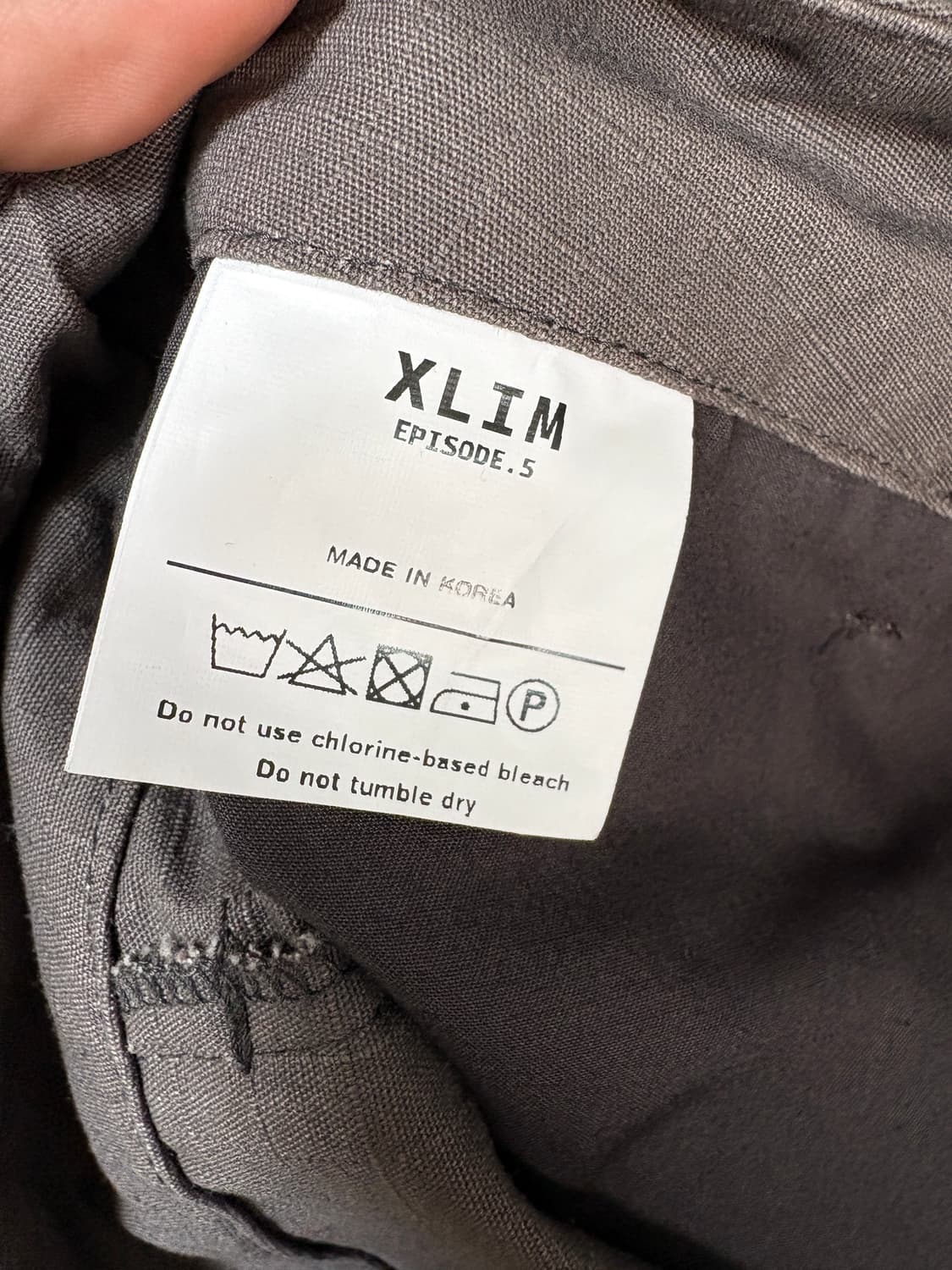 xlim ep.5 트라우저(4사) 상품이미지3