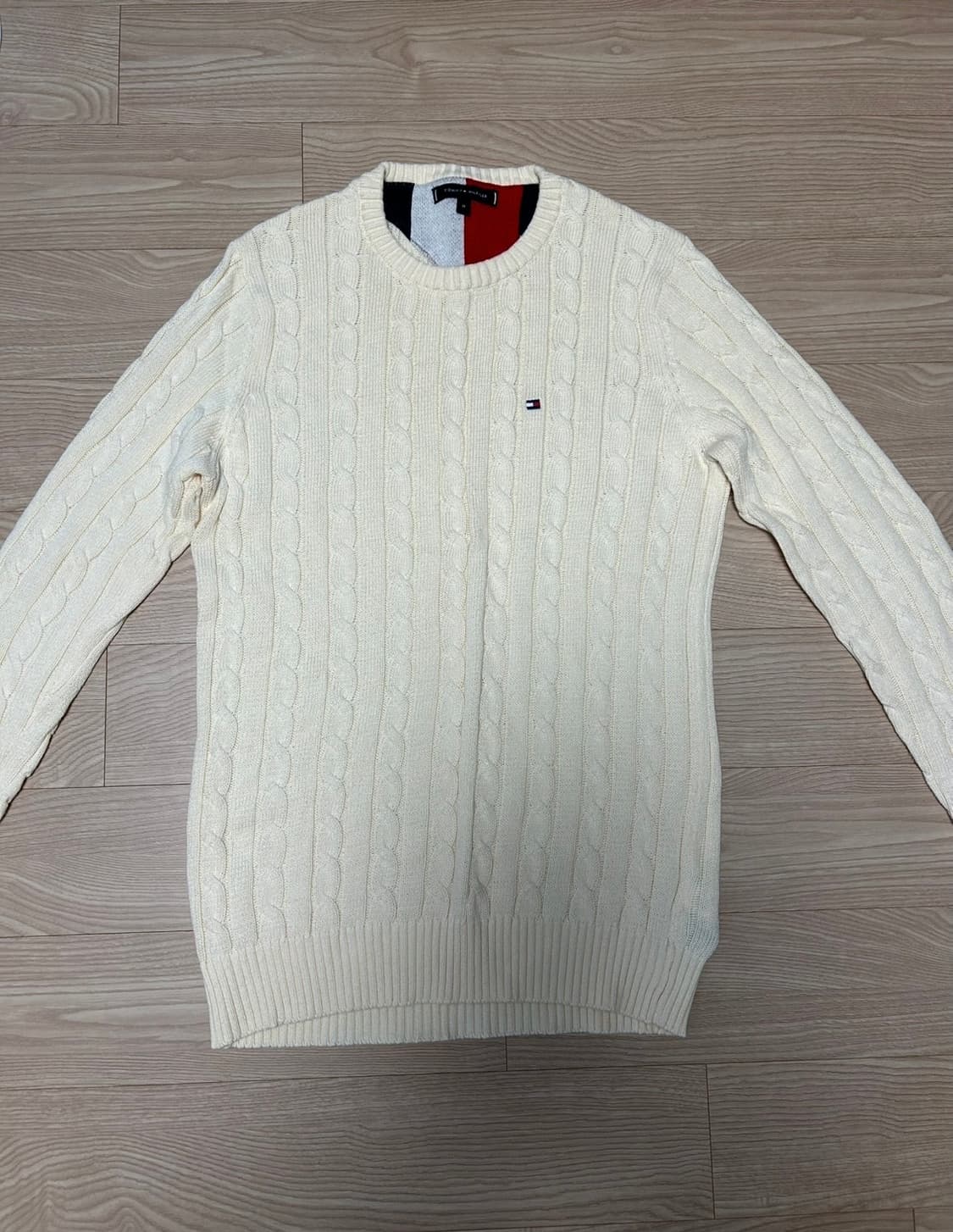 타미힐피거 꽈배기 니트 상품이미지1