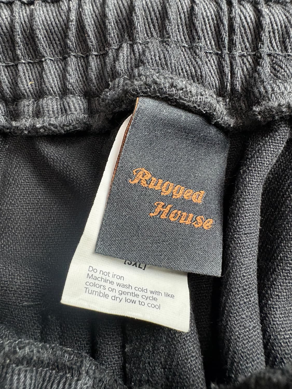 러기드하우스 절개 디테일 루즈핏 스웻 팬츠 4087 상품이미지3