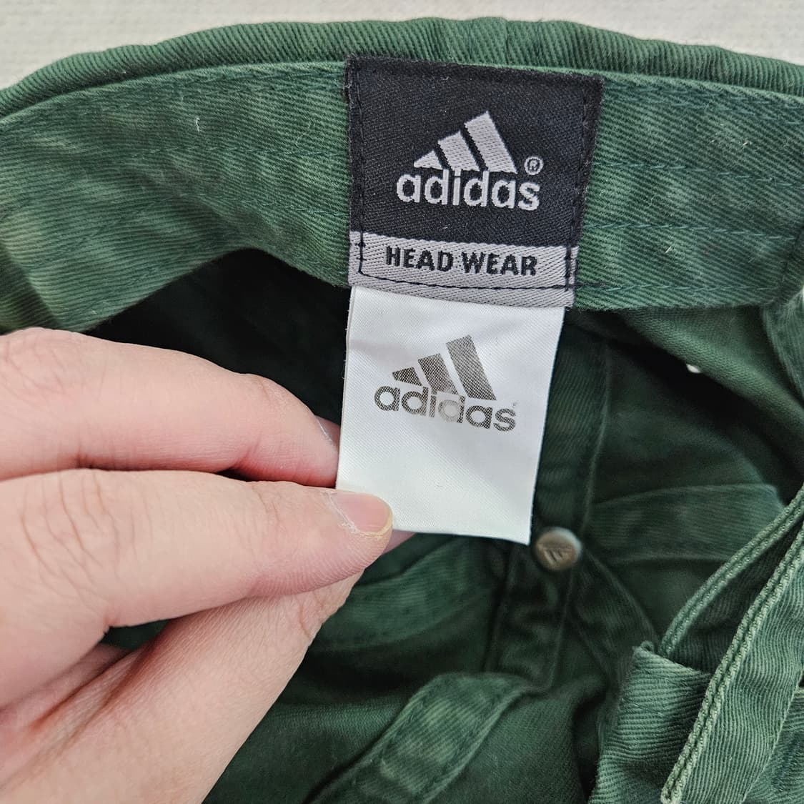 [F] 아디다스 자수 로고 코튼 볼캡 모자 0116Y1 상품이미지4