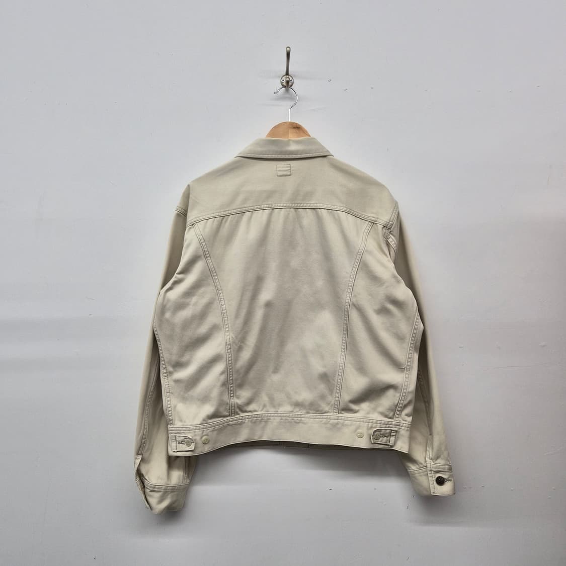 Lee 아이보리 데님 자켓 남성 XL 상품이미지7