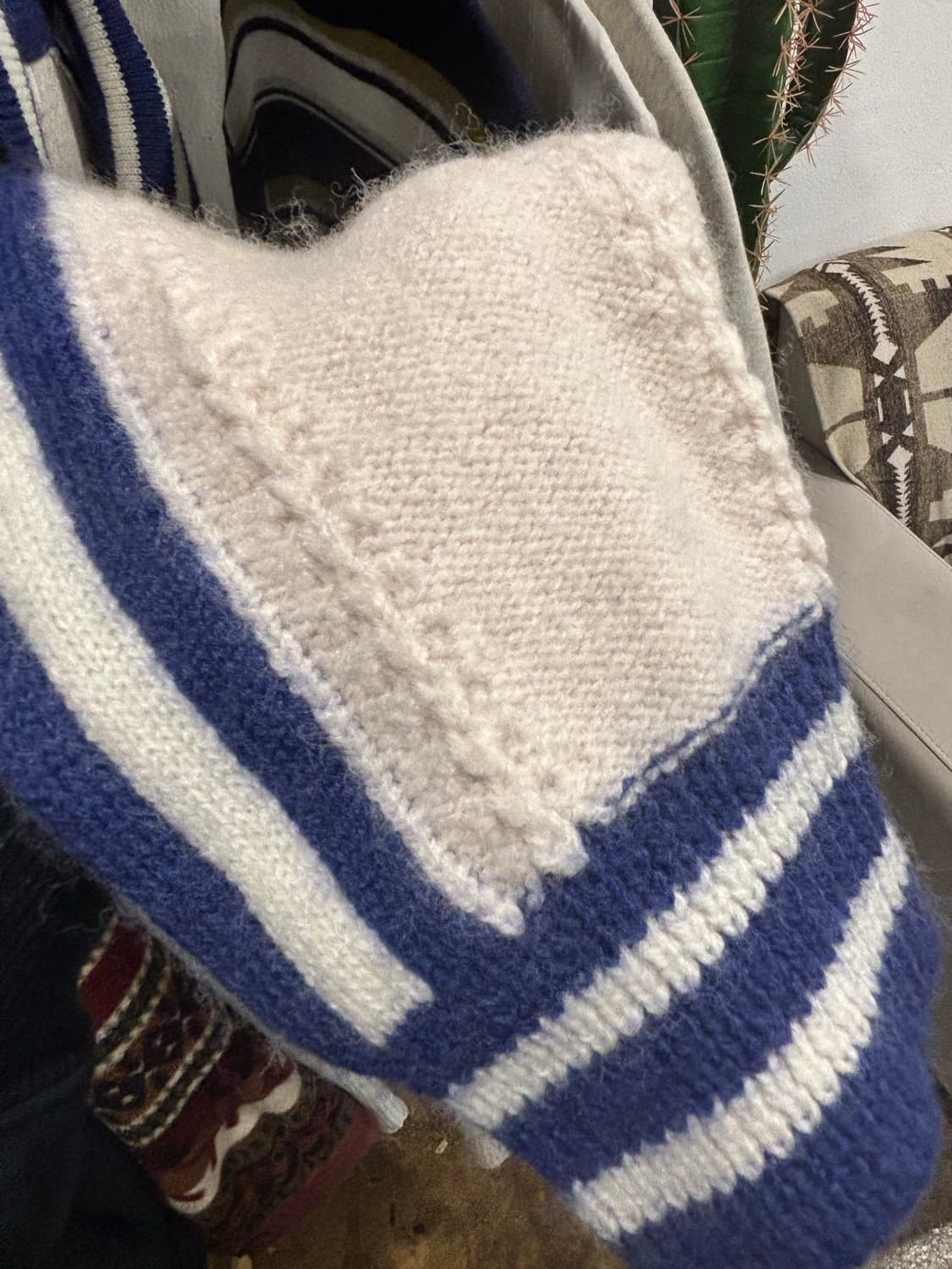 파르티멘토 스포티 니트 스웨터 아이보리  상품이미지6