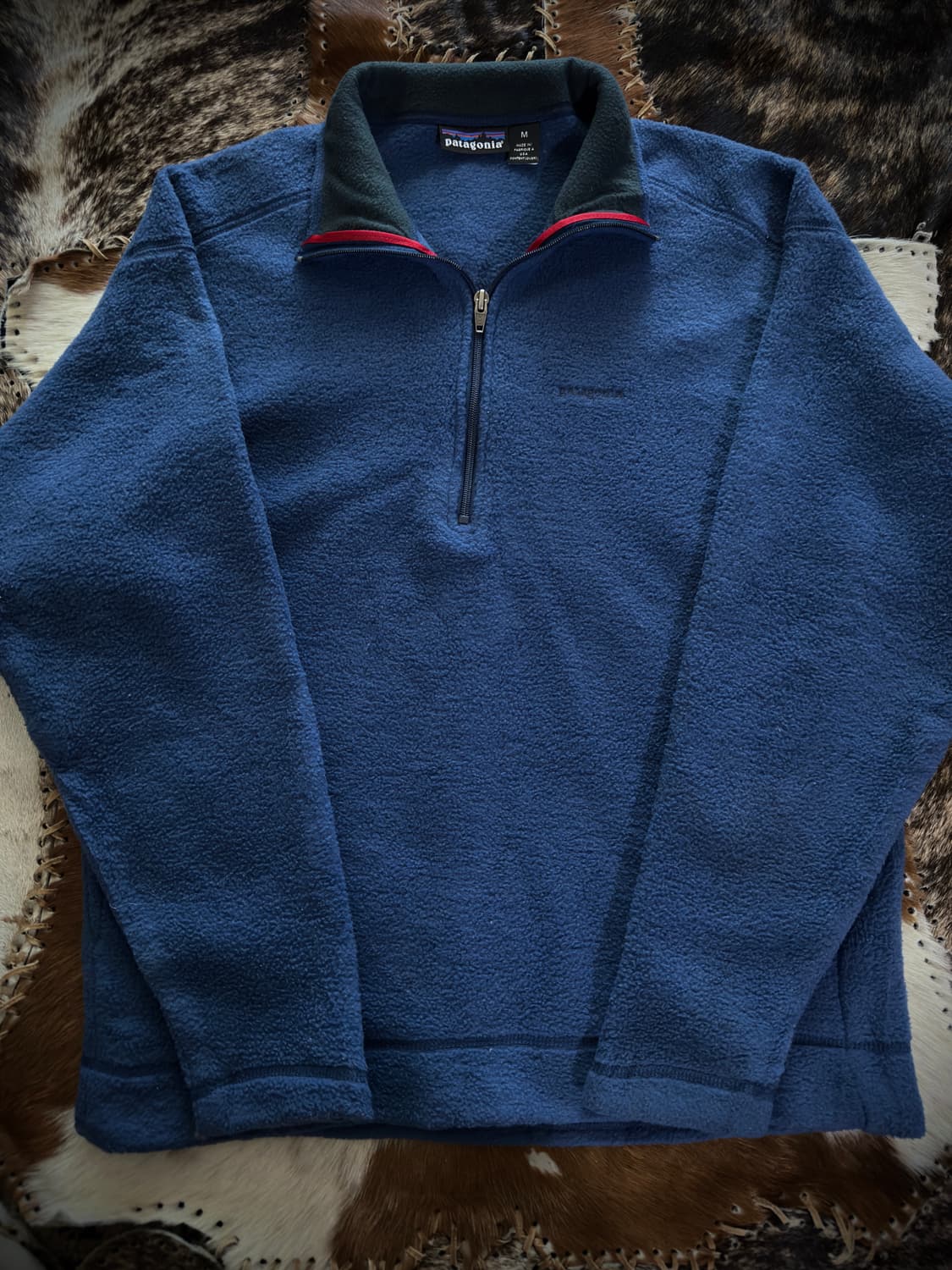 1992s USA 파타고니아 스노우리스 Fleece jacket rare 상품이미지3