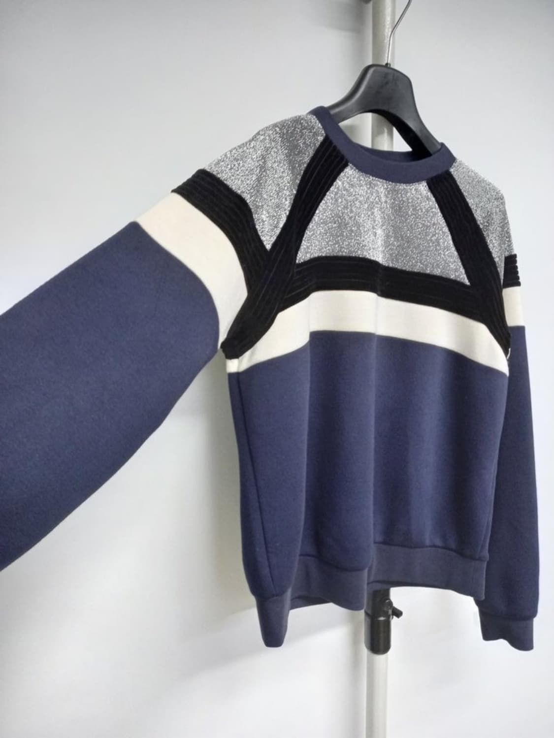 산드로 추동 네오프렌 맨투맨 55.44 상품이미지5