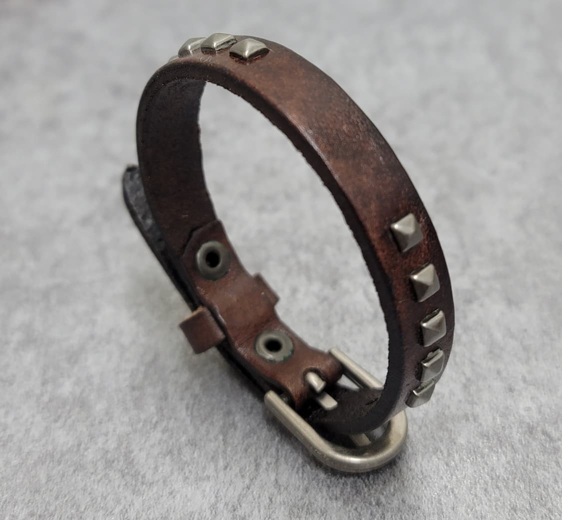 stud leather bracelet 상품이미지6