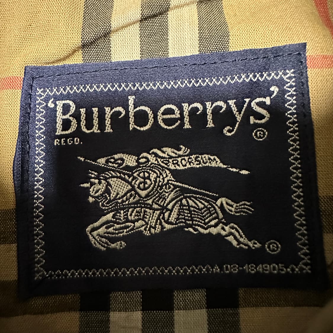 BURBERRYS 80's spain made long coat 상품이미지3