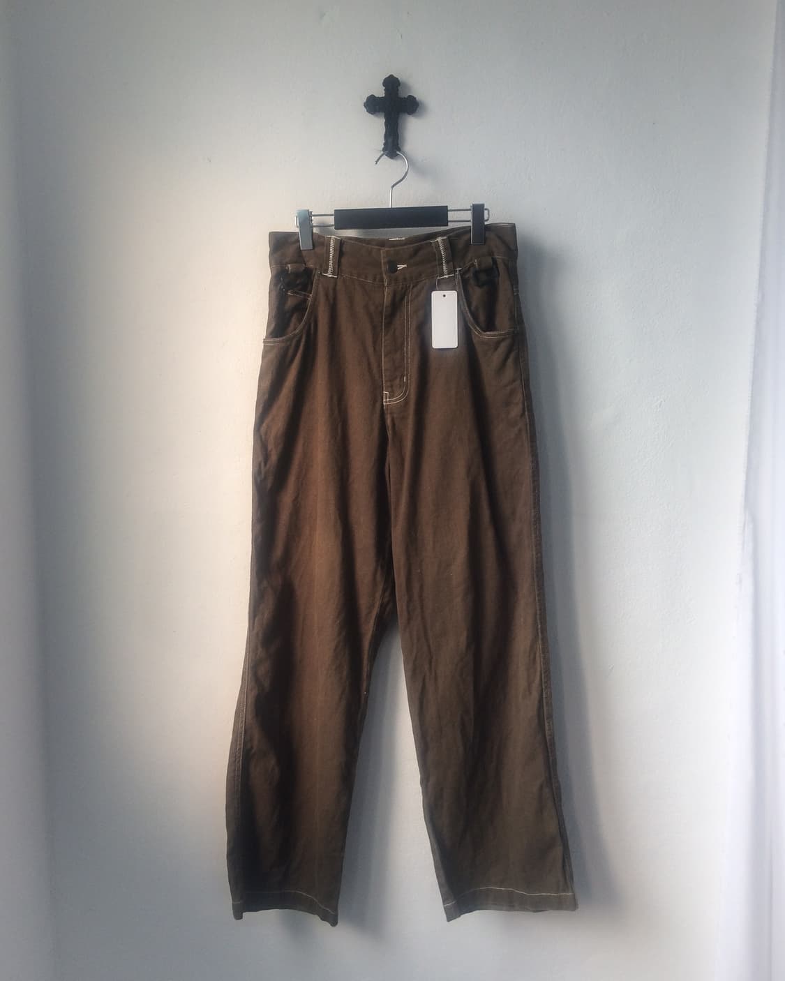 Stitch point cotton pants 상품이미지1