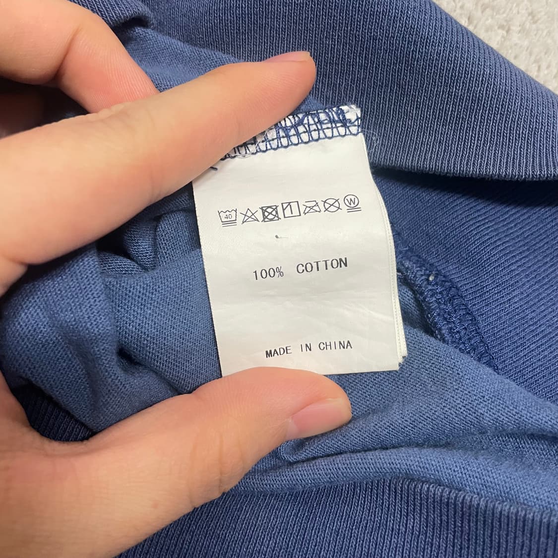 L) 베이프 X 챔피온 콜라보 청계 후드 집업 블루 상품이미지6