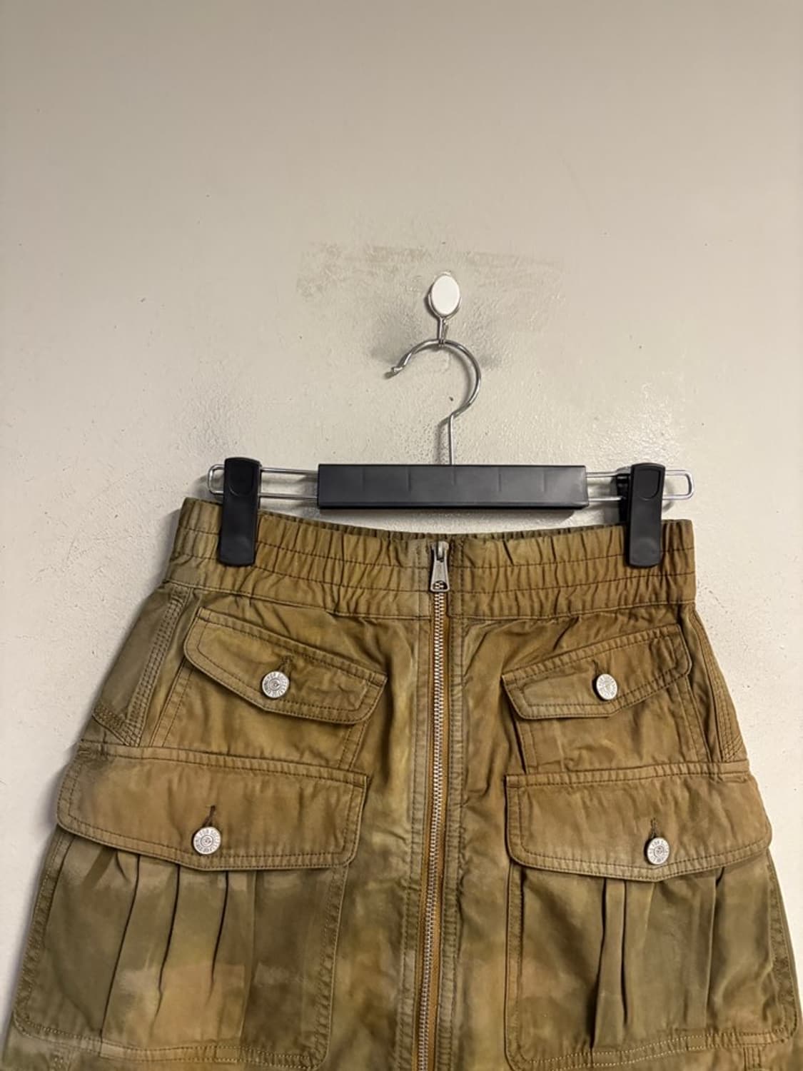 DIESEL Zip-Front Cargo Mini Skirt  상품이미지2