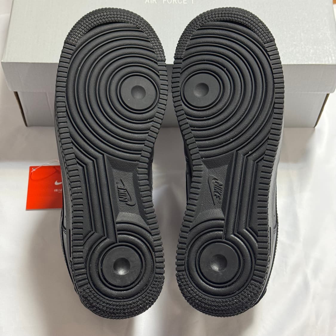 [265] 나이키 에어포스 1 '07 로우 트리플 블랙 (올검 포스) 상품이미지7