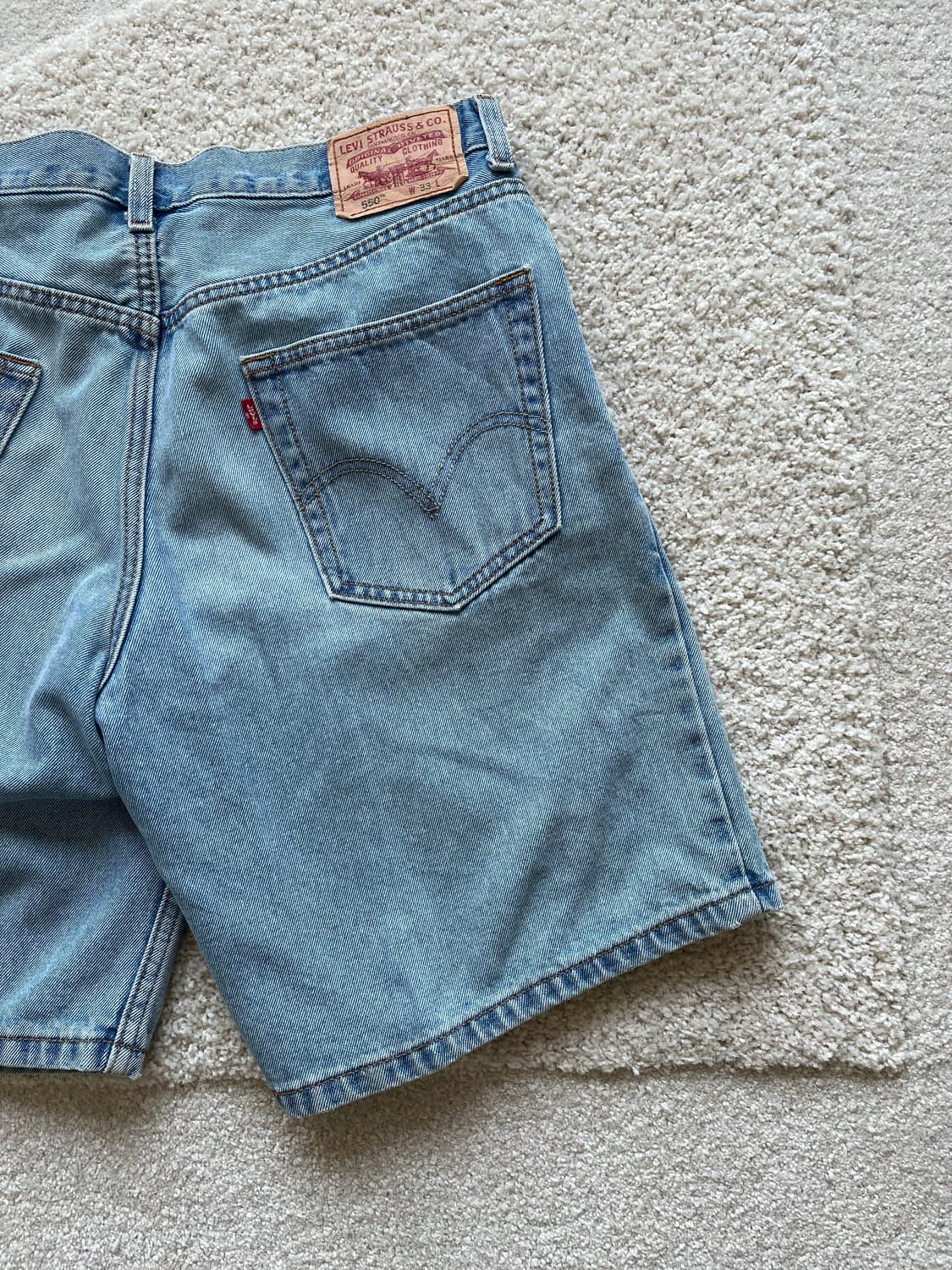 90s Levi's 550 데님 쇼츠 (31-32) 상품이미지7