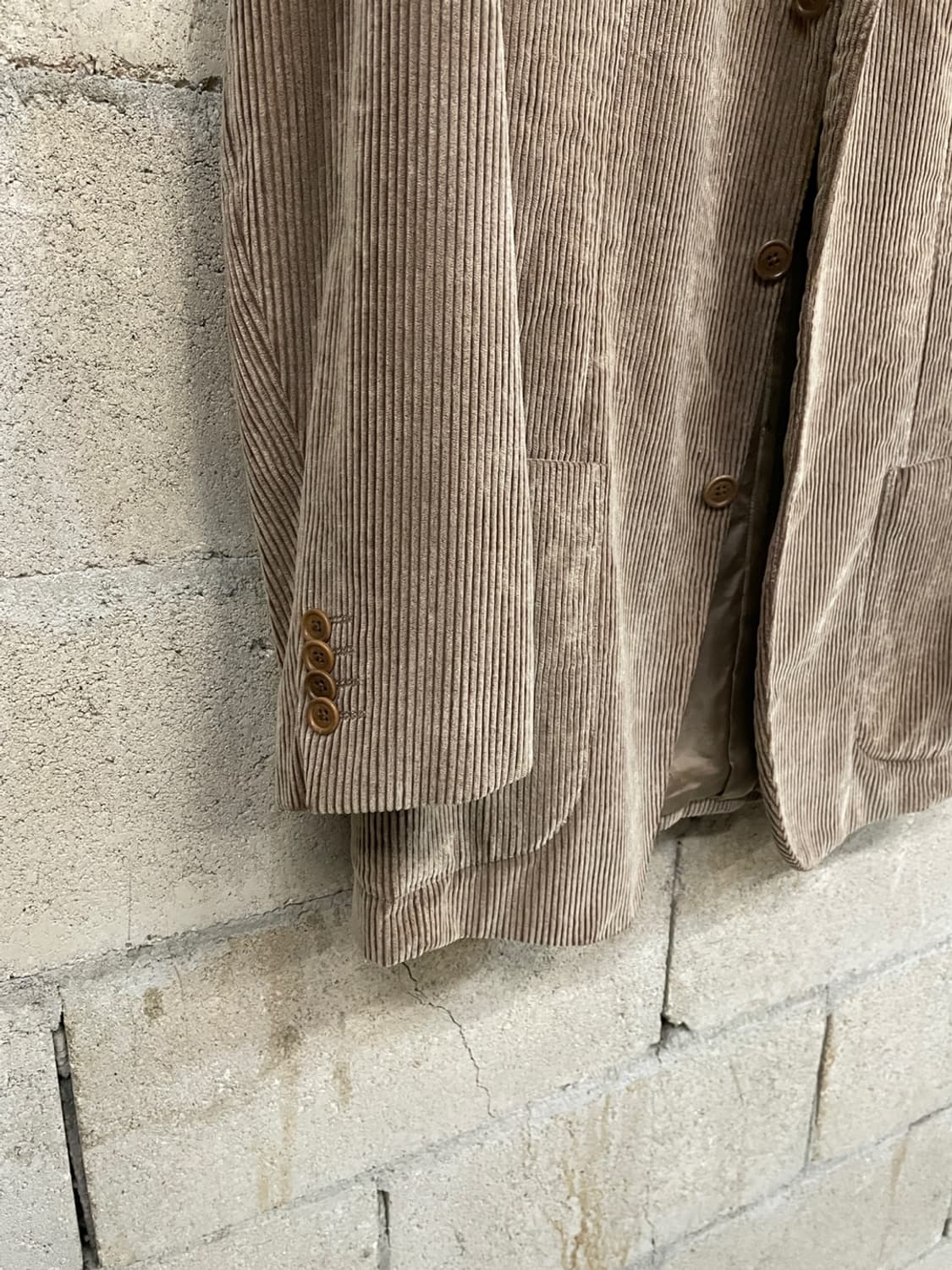 페라가모 3B 코듀로이 블레이저 자켓  상품이미지4