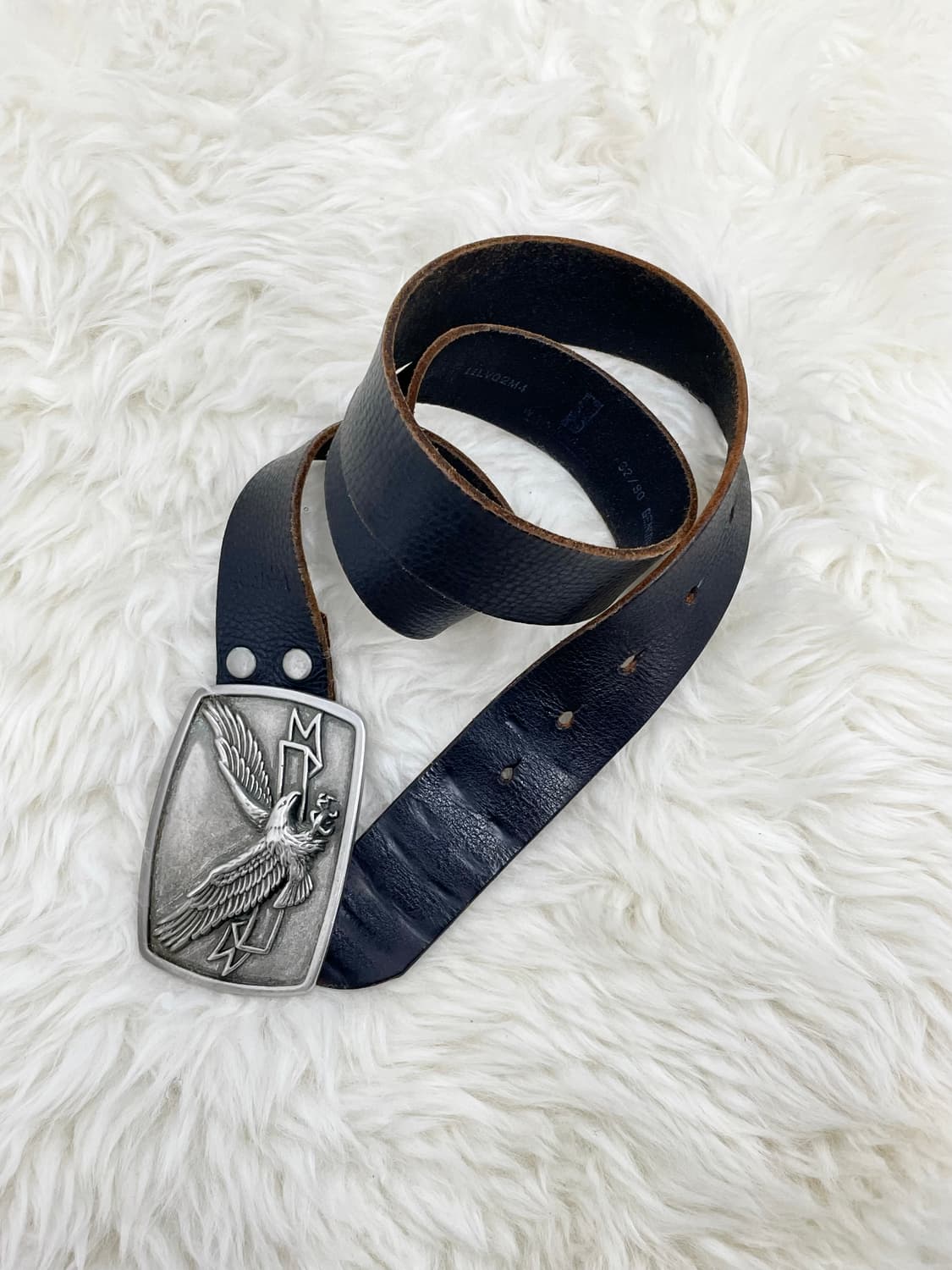 독수리 리얼레더 버클 벨트 상품이미지1