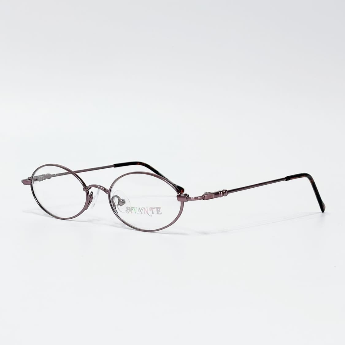 AVANTE 핑크라벤더 오벌 메탈 데드스탁 빈티지안경 상품이미지2