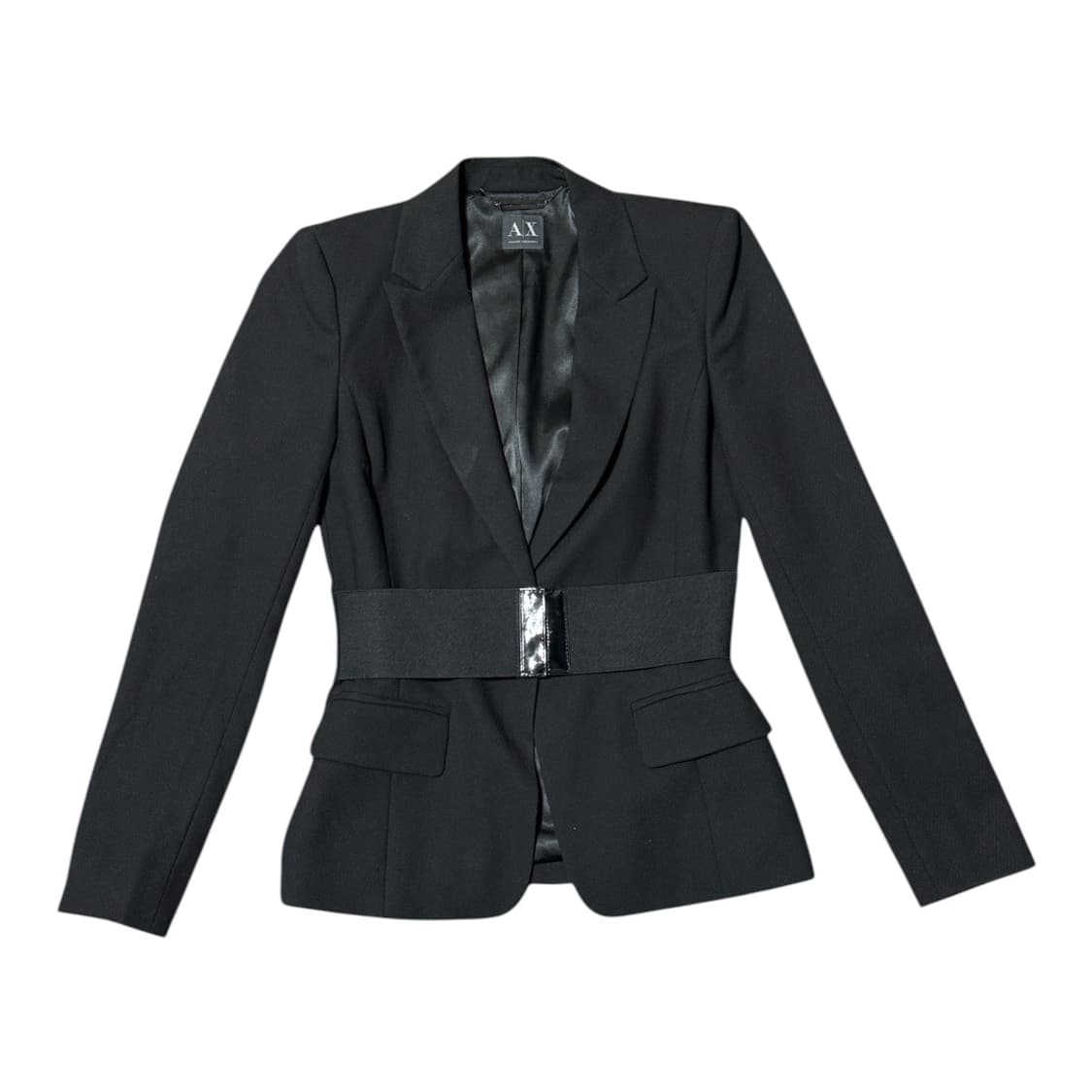 Armani Exchange 엘라스틱 벨티드 블레이저 자켓 상품이미지1