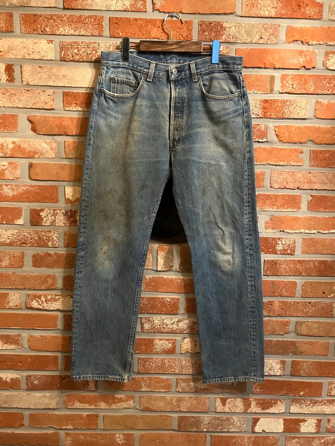 80s USA 빈티지 리바이스 501 데님 팬츠 상품이미지2