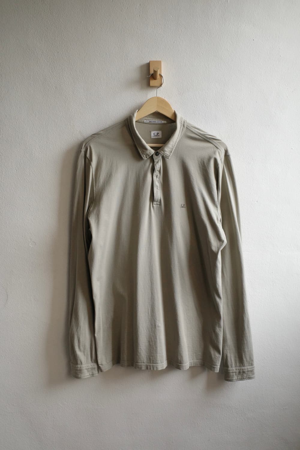 씨피컴퍼니 롱슬리브 폴로 셔츠 상품이미지1