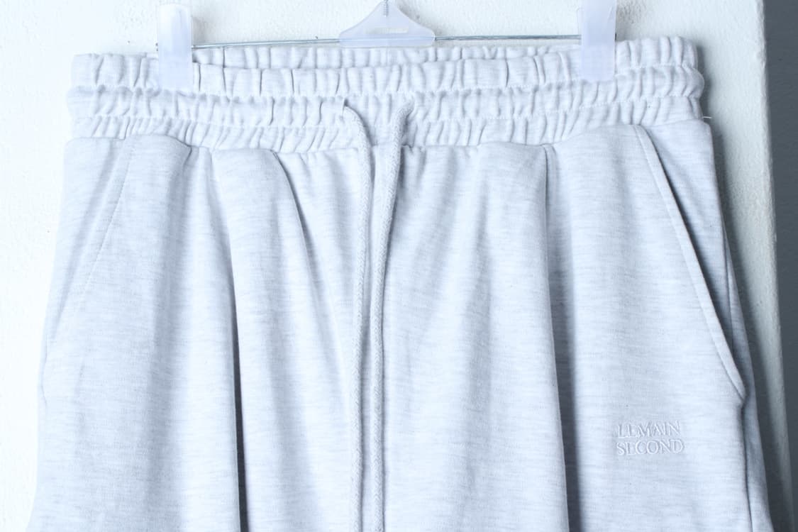 (L-XL) 리메인세컨드 반바지 팬츠 카고 멜란지 밴딩-P1P10318 상품이미지3