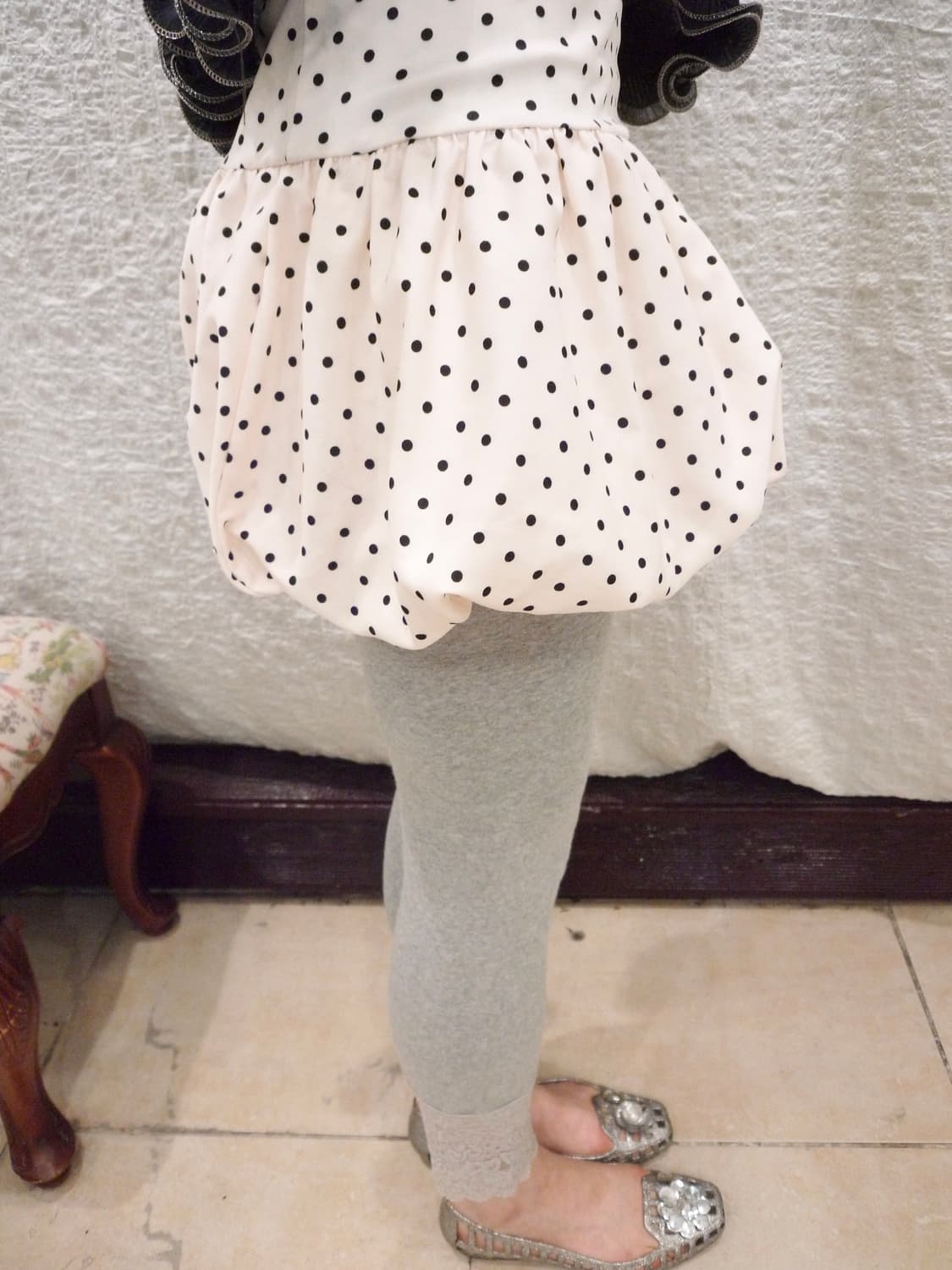 Lace grey leggings 상품이미지6