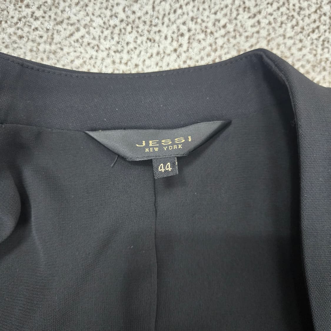 0823.제시 뉴욕  쉬폰 블랙  민소매 베스트 조끼44 상품이미지6