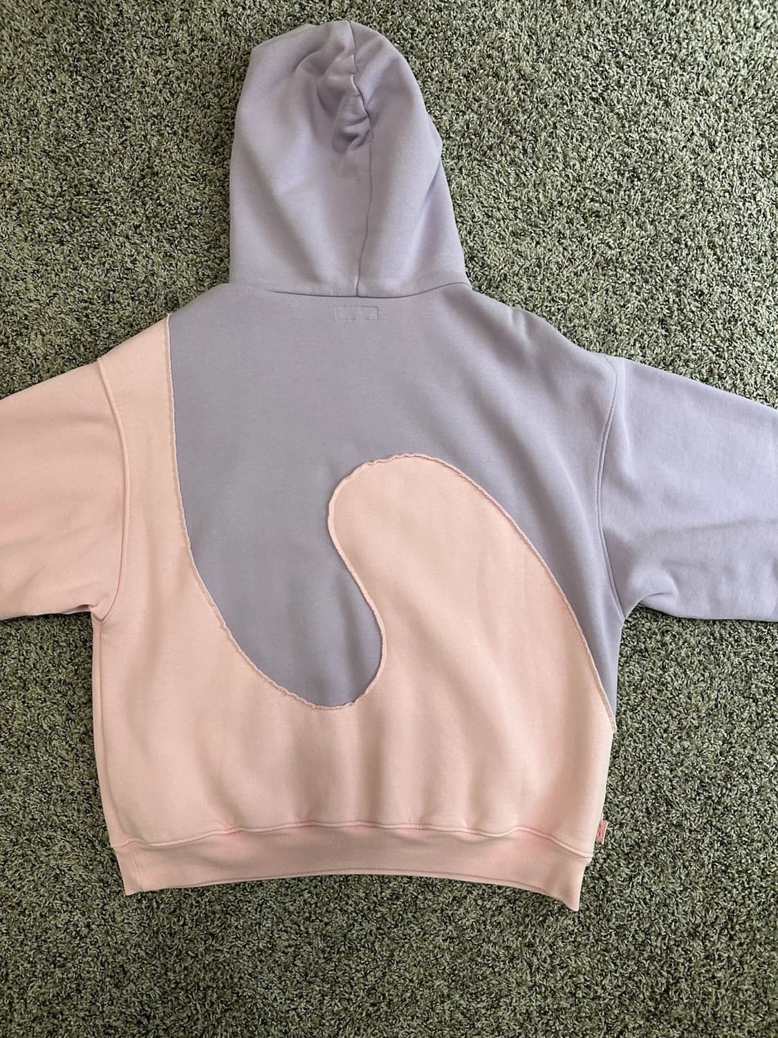 ERL 이알엘 웨이브 후드 니트 퍼플 핑크 상품이미지6